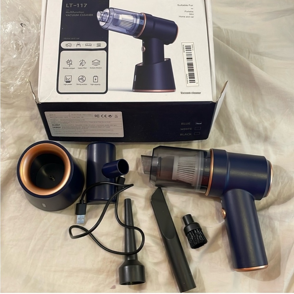 Mini portable wireless vacuum
